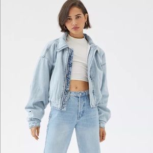 UO BDG Kaitlyn Denim Bomber Jacket
